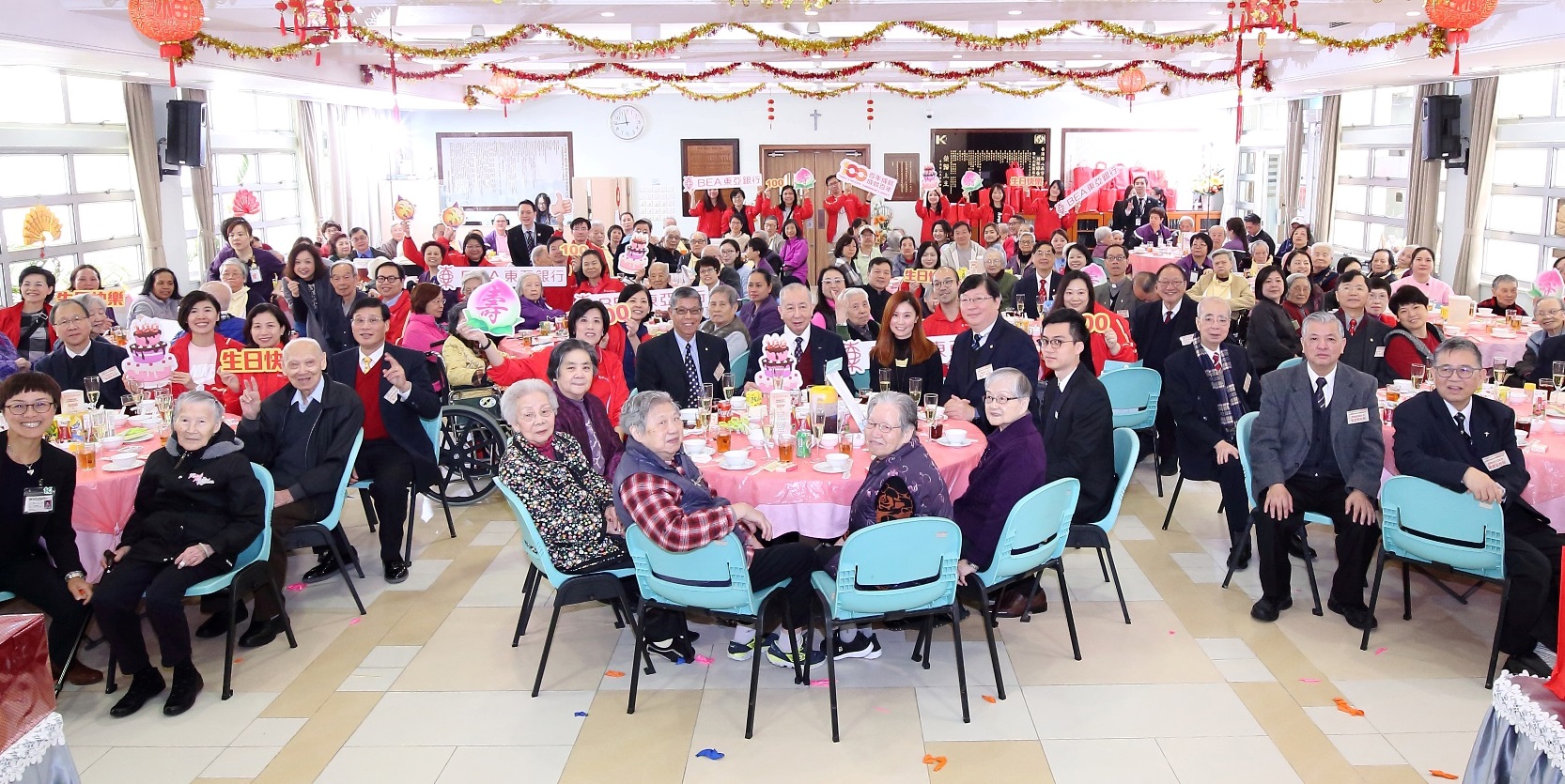 BEA Celebrates Its Centenary with the Elderly
